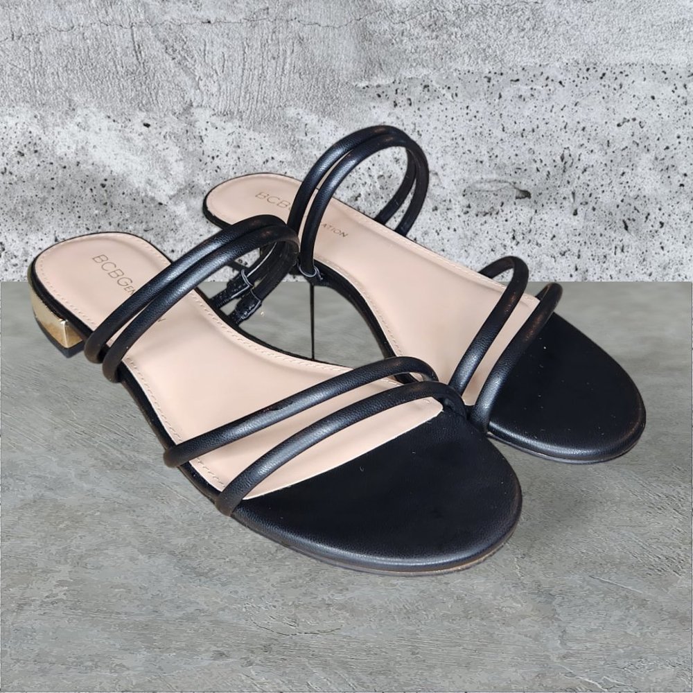 BCBGeneration Dexti Black Sandals - NIB